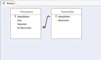 Film „Tworzenie relacji między tabelami”