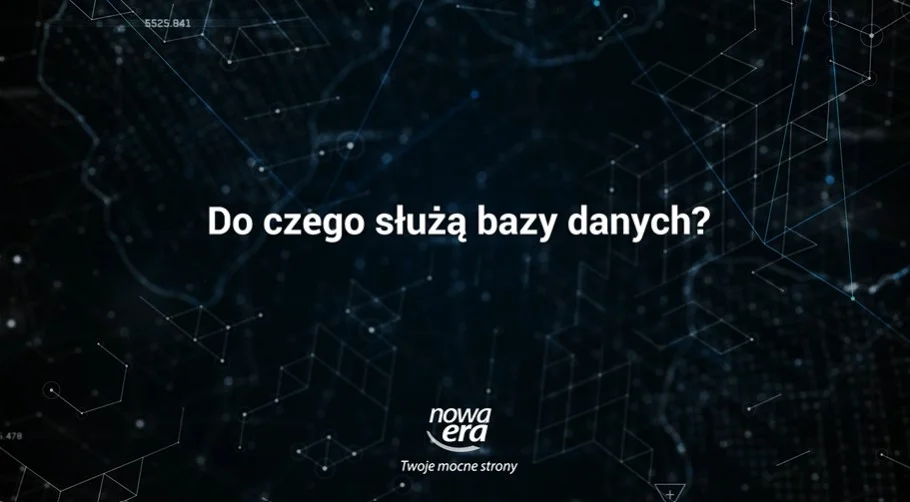 Animacja „Do czego służą bazy danych?”