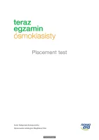 Teraz egzamin ósmoklasisty. Repetytorium. Placement test.