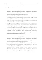 Podstawa programowa matematyka szkoła podstawowa 2026