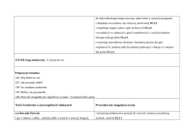 Rozkład Wychowanie fizyczne klasa 2 sem 2, cz.2