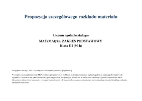 MATeMAtyka RM Liceum ZP kl. 3 / Edycja 2024