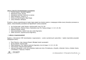 Egzamin 2024/2025 - PLAN przygotowań do egzaminu ósmoklasisty z repetytorium „Teraz egzamin ósmoklasisty”