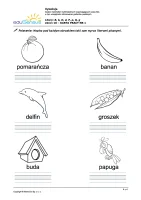 Karta pracy dysleksja 1 - litery: B, b, D, d, P, p, G, g