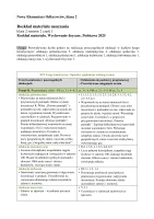 Rozkład materiału klasa 2 semestr 2 część 1