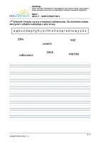 Karta pracy dysleksja 2 - wycieczka do lasu