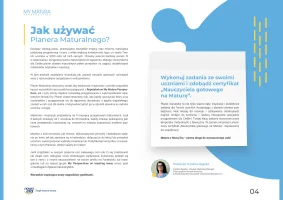 Planer Maturalny (My Matura Perspectives) wrzesień - grudzień 2023