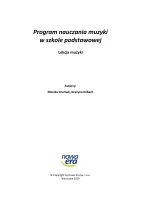 Program nauczania ogólnego muzyki w klasach 4–7 szkoły podstawowej „Lekcja muzyki”