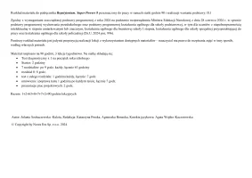 Repetytorium 8 Rozkład materiału 90 godzin