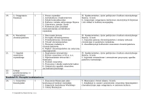 Rozkład materiału. SMARTbook Poznać przeszłość klasa 1. Zakres podstawowy