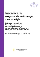 INFORMATOR CKE z matematyki (pp) od 2025
