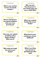 Family Conversation Cards