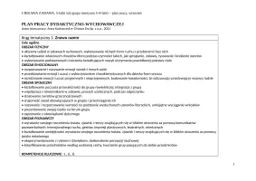 Plan pracy – wrzesień