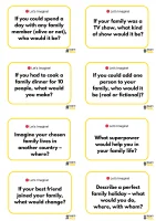 Family Conversation Cards