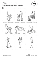 Karta pracy - obowiązki domowe i szkolne