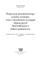 MATeMAtyka PSO Liceum ZP kl. 4 / Edycja 2024
