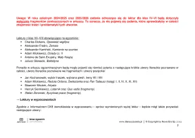 Egzamin 2024/2025 - ANEKS do repetytorium z języka polskiego „Teraz egzamin ósmoklasisty”