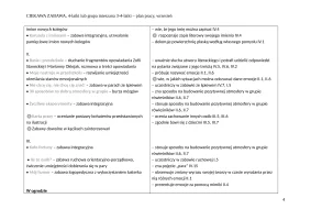 Plan pracy – wrzesień