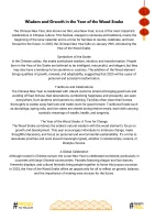 Wisdom and Growth in the year of a Wood Snake_karta pracy