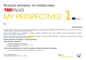 Rozkład materiału My Perspectives 1: 60 godzin. Edycja 2024.