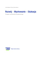 „Rozwój – Wychowanie – Edukacja" – program wychowania przedszkolnego