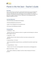 Planet in the hot seat_teacher's notes