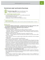 Scenariusze zajęć Wychowanie fizyczne klasa 1 semestr 2, cz.1