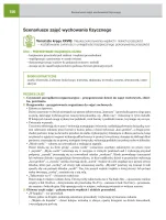 Scenariusze zajęć Wychowanie fizyczne klasa 1 semestr 2, cz.2