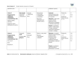 Junior Explorer 6 Rozkład materiału 150 godzin - 2025
