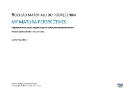Rozkład materiału 90h - Edycja 2024