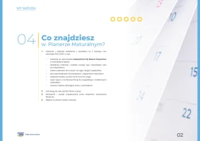 Planer Maturalny (My Matura Perspectives) wrzesień - grudzień 2023