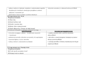 Rozkład Wychowanie fizyczne klasa 1 semestr 1