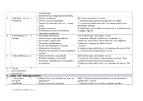 Poznać przeszłość 2. Rozkład materiału. Edycja 2024