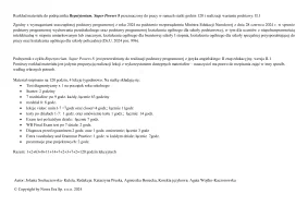 Repetytorium 8 Rozkład materiału 120 godzin