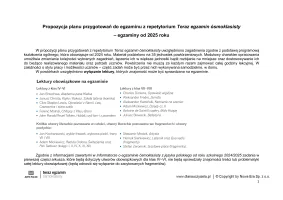 Egzamin 2025/2026 - PLAN PRZYGOTOWAŃ z nowym wydaniem repetytorium „Teraz egzamin ósmoklasisty” (Egzaminy od 2025 r.)