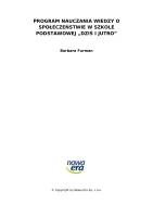Program nauczania z rozkładem materiału "Dziś i jutro" 2024