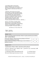 Arkusz diagnostyczny tuż przed egzaminem